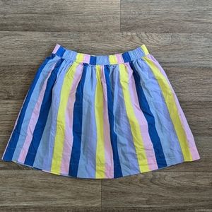 Hanna Andersson Girls Striped Multicolored Skirt Size 120